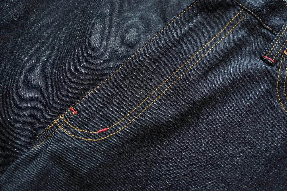 SauceZhan 344XX High-Rise Relaxed Selvedge Denim Jeans
