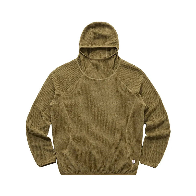 Men's air fleece hooded sweater autumn and winter new lightweight thermal hoodie couple