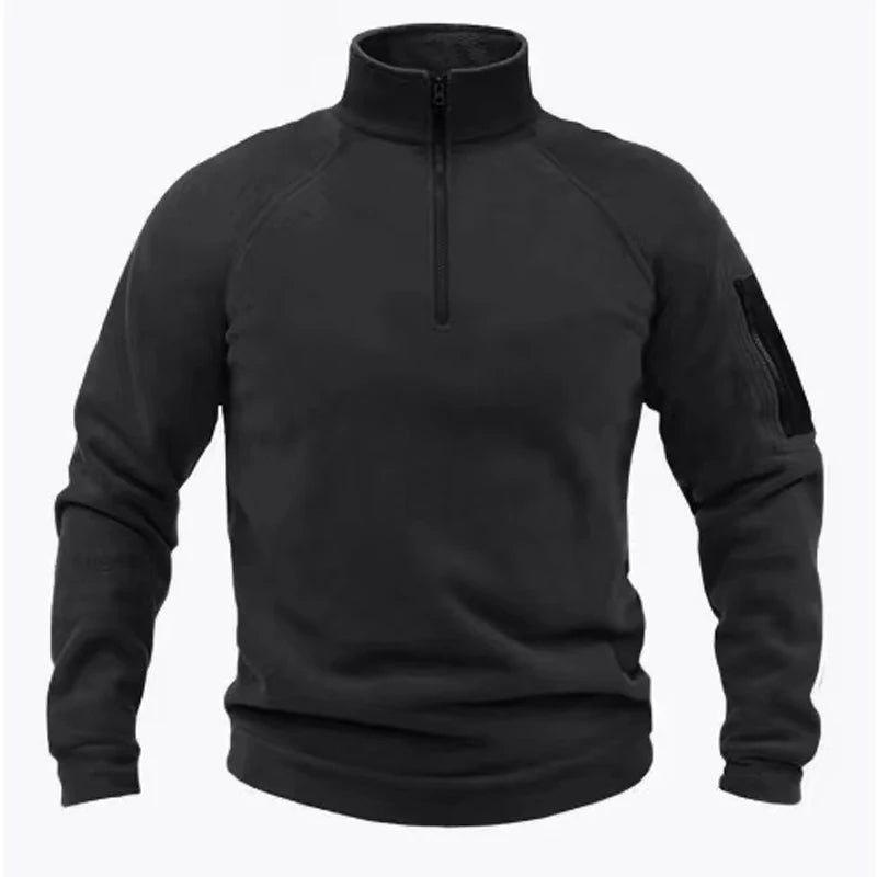 Men's Fleece Tactical Outdoor Jacket | Casual & Adventure