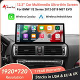 12.3'' BMW F20/F21/F22/F23 Linux CarPlay & Android Auto Screen