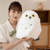 Lifelike Owl Plush Toy – Soft Stuffed Bird Doll 30/36cm