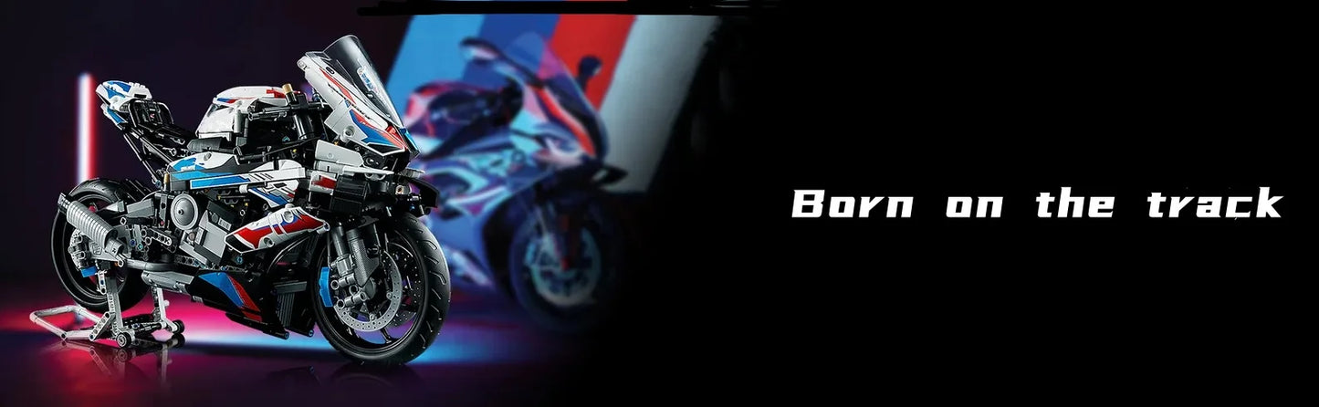 1920pcs Motorcycle Building Bocks Simulation Model Decoration Assembly Model Difficult Moc Toys Boys Educational Creature Gifts