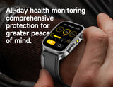 2026Hot AI-GPT Diagosis ECG Health SmartWatch Blood Pressure Lipid Uric Acid 650nm Dual-Probelaser Heart Analysis Smart bracelet