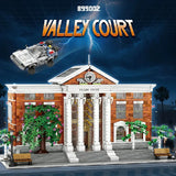 Movie Valley Court Modular Buildings Blocks City View Future Courthouse Mall Architecture Model Kit Boys Toy Adults Gift 4269PCS