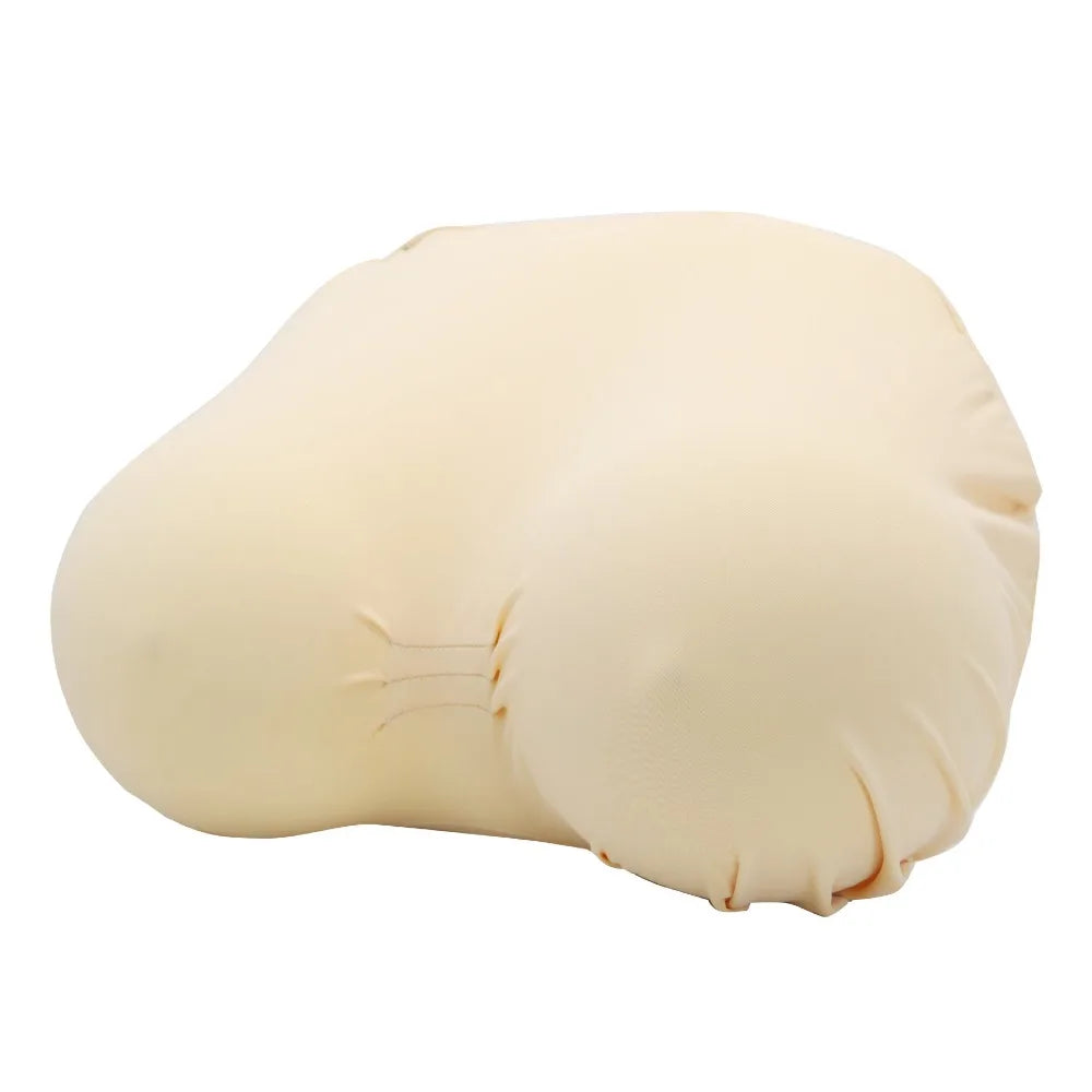 Slow Rebound Memory Foam Breast Pillow Realistic Female Chest Cushion for Sleeping Anxiety Relief Anime Lover Gift for Men Soft