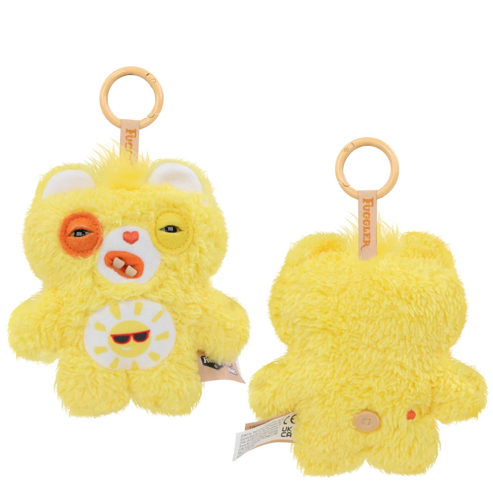 Original Fuggler Keychain Plush Toys Fugglers Fugg Alley Cat Pandents Stuffed Animal Fugg UNGGETS Keyrings Plushies Dolls Gifts