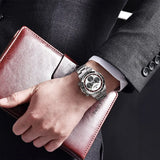 2026 PAGANI DESIGN New Men Quartz Wristwatch Fashion Ceramic Bezel Chronograph Stopwatch Waterproof 100m Stainless Watch for Men
