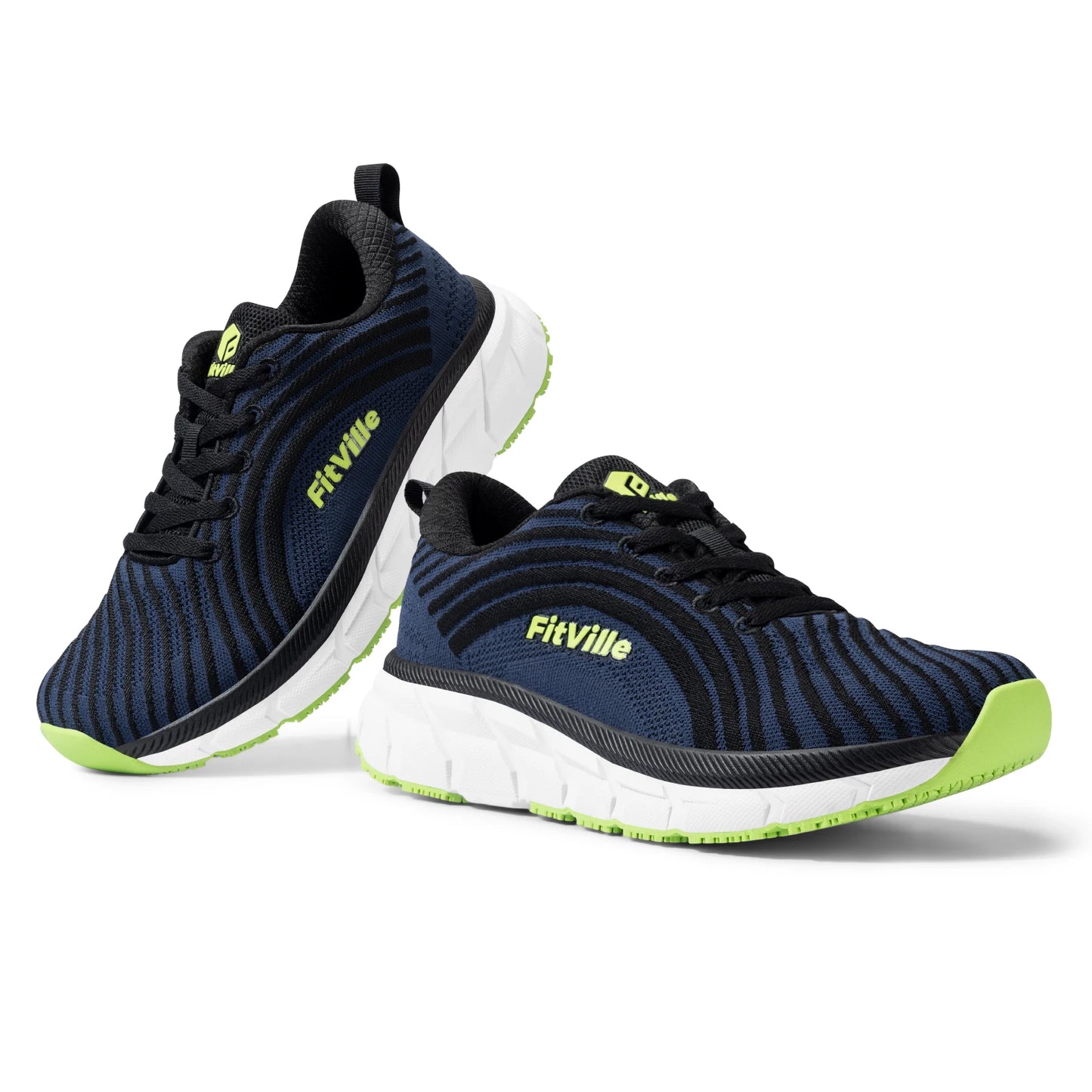 FitVille Wide Toe Box Running Shoes for Men | FlowCore V2