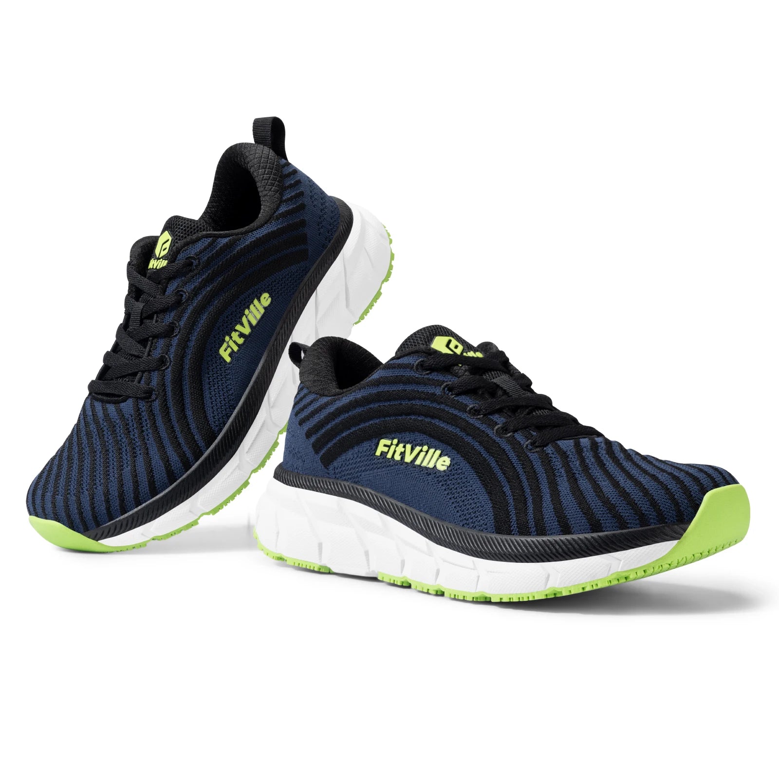 FitVille Wide Toe Box Running Shoes for Men | FlowCore V2