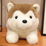 Cute Lying Husky Plush Pillow
