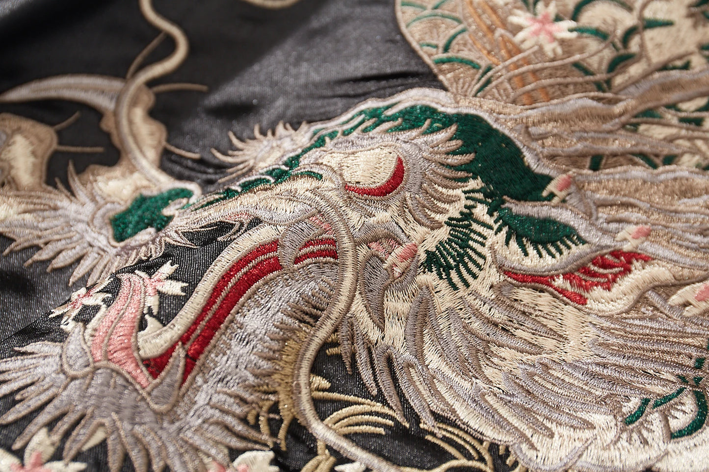 Dragon Embroidered Harajuku Jacket