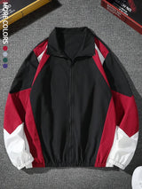 Men's Color-Block Jacket – Lightweight Travel Essential