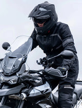 LYSCHY Motorcycle Jacket Pants Suit Cold-proof Waterproof Winter Men Motorbike Riding Moto Jacket Protective Gear Armor Clothing