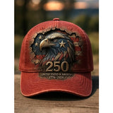 Patriotic Embroidered Baseball Cap – Adjustable Unisex Sun Hat