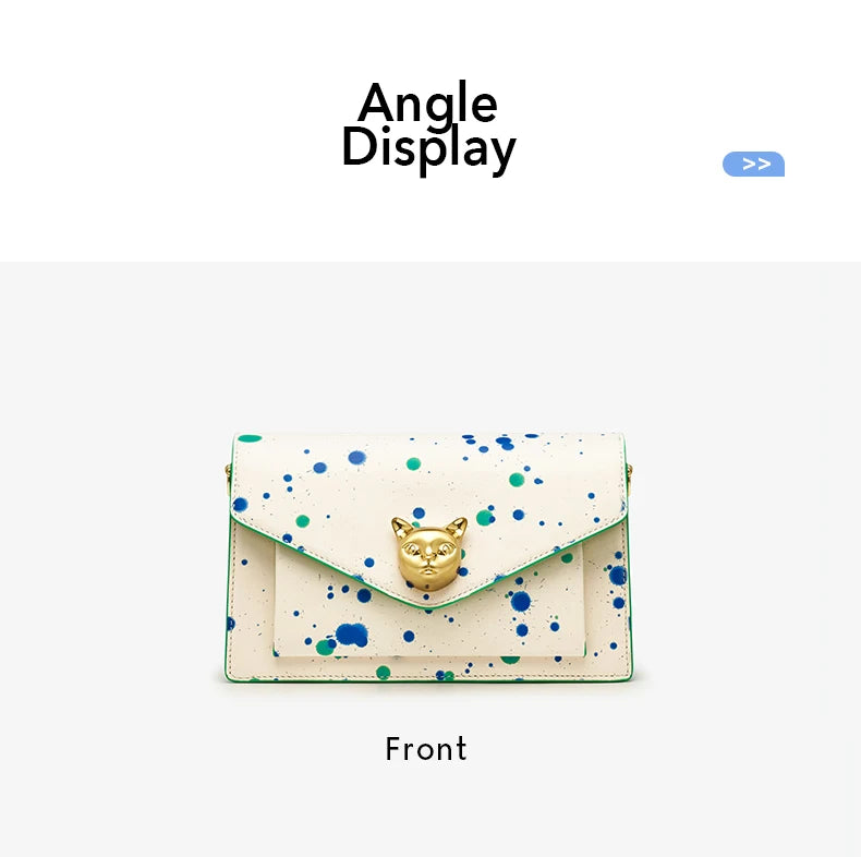 Bafelli Genuine Leather Flap Crossbody Bag – 2026 Collection