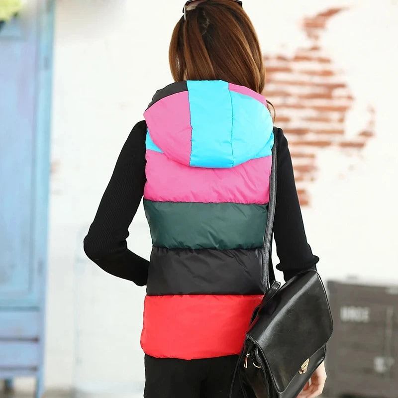 Quilted Cropped Puffer Vest