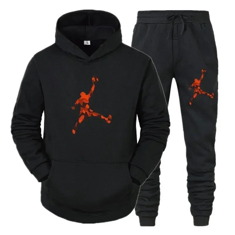 Men’s Urban Active Jogger Set | Premium Hoodie & Warm Pants