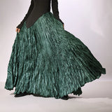 Elegant High-Waist Pleated Maxi Skirt for Women