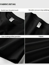 Men's 100% Pure Cotton Poker & Dice Print Loose Fit Casual T-Shirt
