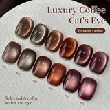 15ml Cat's Eye Nail Gel Polish Set – UV LED Soak-Off