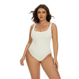Ribbed Sculpting Seamless Jumpsuit | Firm Compression Shapewear