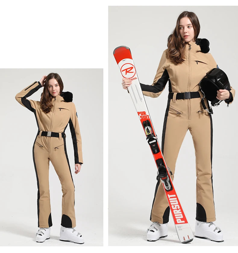 Women’s Pro-Insulated One-Piece Ski Suit