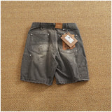 Men's Vintage Washed Cargo Shorts | Textured Cotton