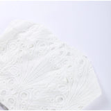 Strapless Eyelet Two-Piece Set