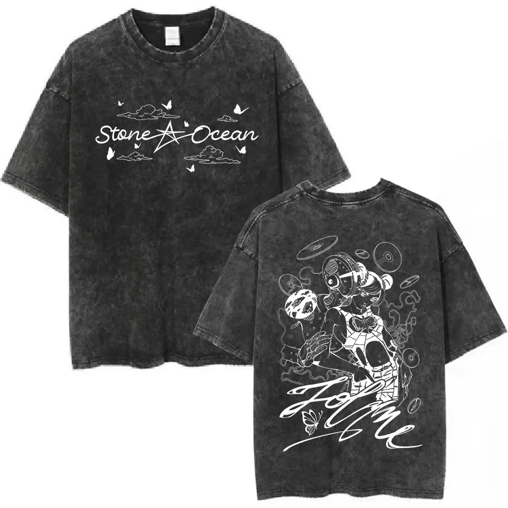 JoJo’s Bizarre Adventure: Steel Ball Run Washed Tee