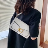 2-in-1 Underarm & Crossbody Square Bag Set