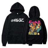 Gorillaz Graphic Hoodie with Relaxed Fit