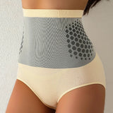 Flarixa Seamless High-Waist Tummy Control Panties with Magnetic Therapy