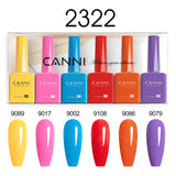 CANNI HEMA-Free Gel Polish Kit | Jelly, Nude & Rubber Base