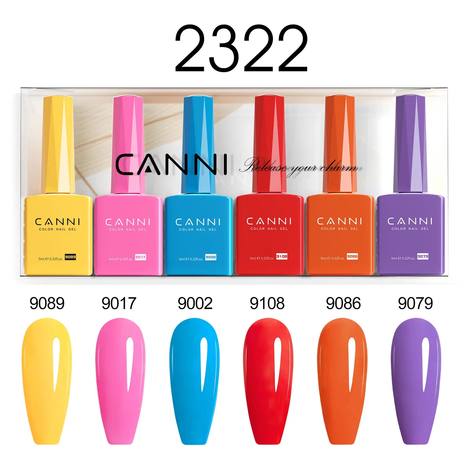 CANNI HEMA-Free Gel Polish Kit | Jelly, Nude & Rubber Base
