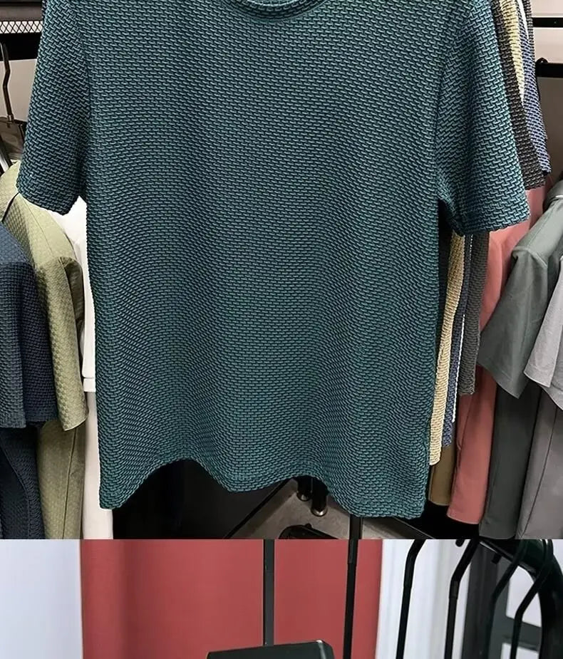 Men's Breathable Mesh T-Shirt | Short Sleeve