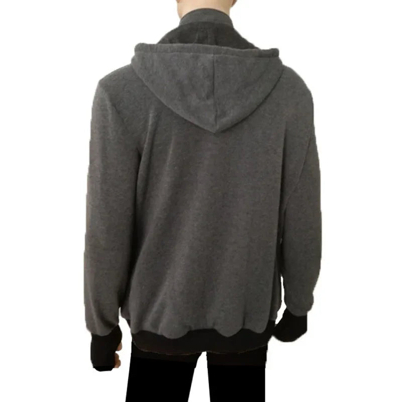 Men's Babywearing Zip-Up Hoodie