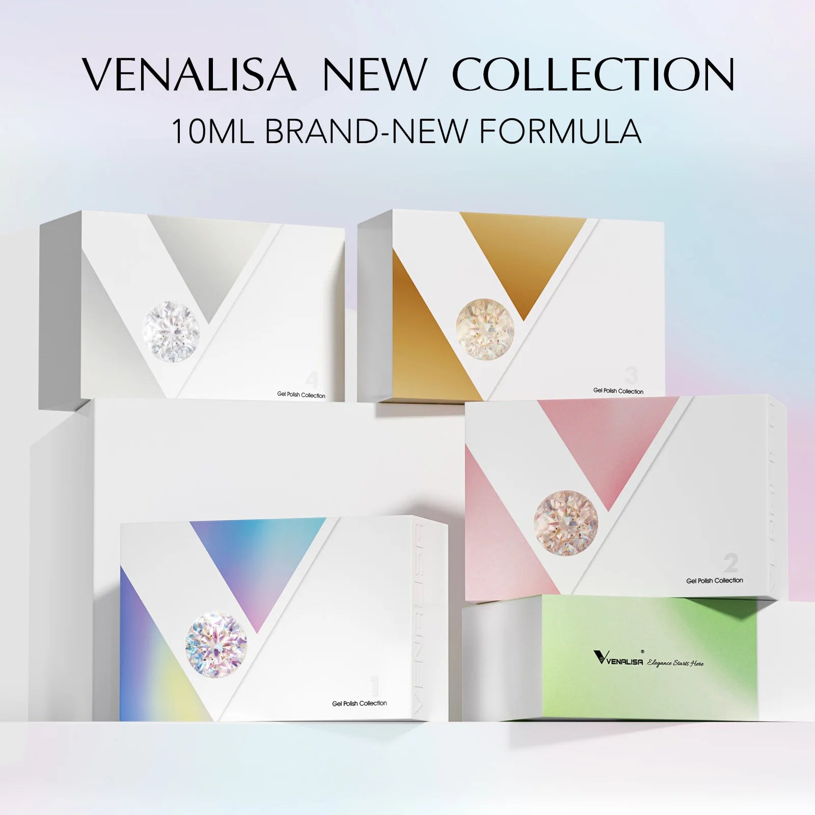 VENALISA 10ml Gel Polish Kit – HEMA & TPO Free