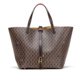 CHCH Women's Tote Bag Autumn New Large Capacity Coffee Color Commuter Women's Bag