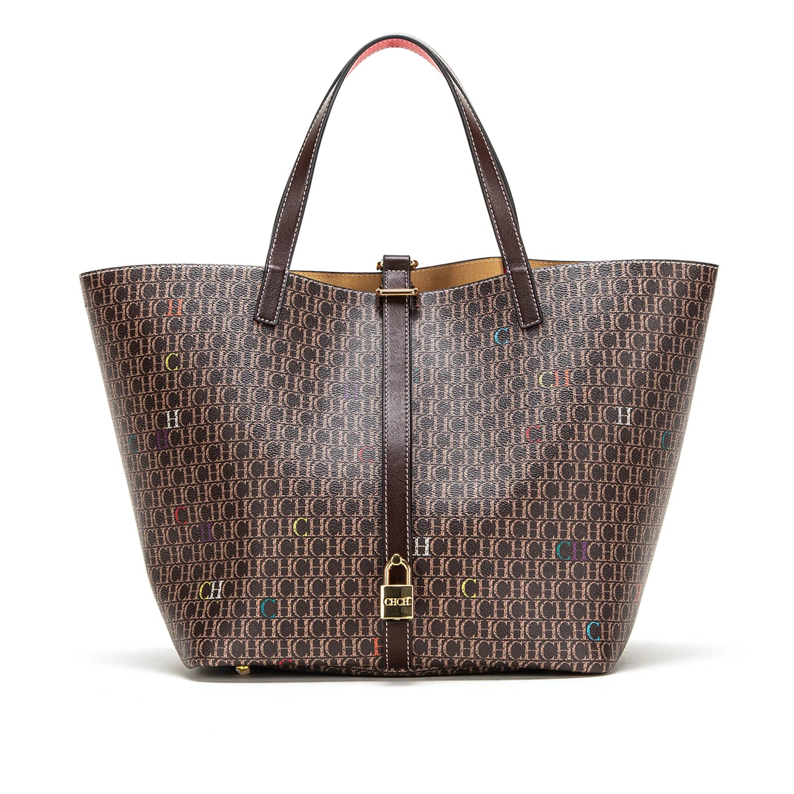 CHCH Women's Tote Bag Autumn New Large Capacity Coffee Color Commuter Women's Bag