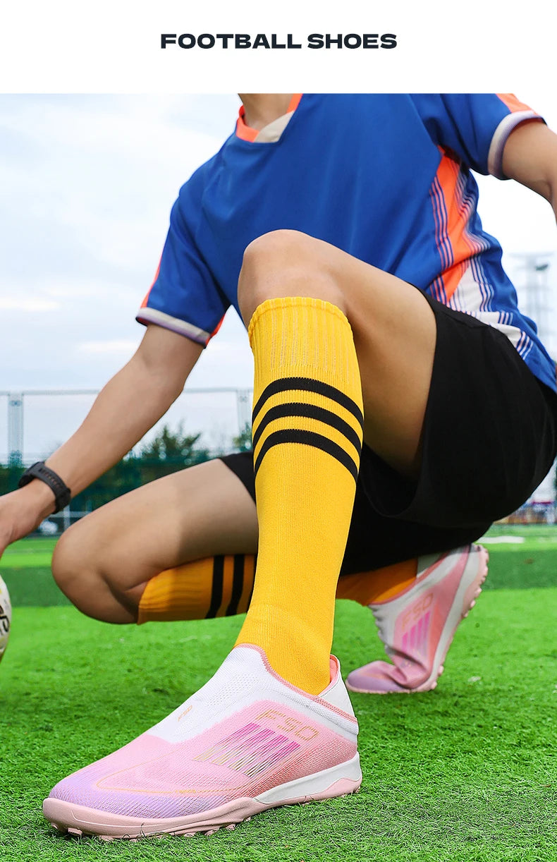 Football Boots with TF & FG Sole Options