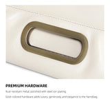 Zency Vintage Genuine Leather Handbag for Women Large Capacity Brown Crossbody Designer Shoulder Bag 2026 Summer Beige Sac Bolsa