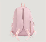 New Female High Capacity Waterproof College Backpack With Lace Pendant Trendy Women Laptop School Bags Cute Girl Travel Book Bag