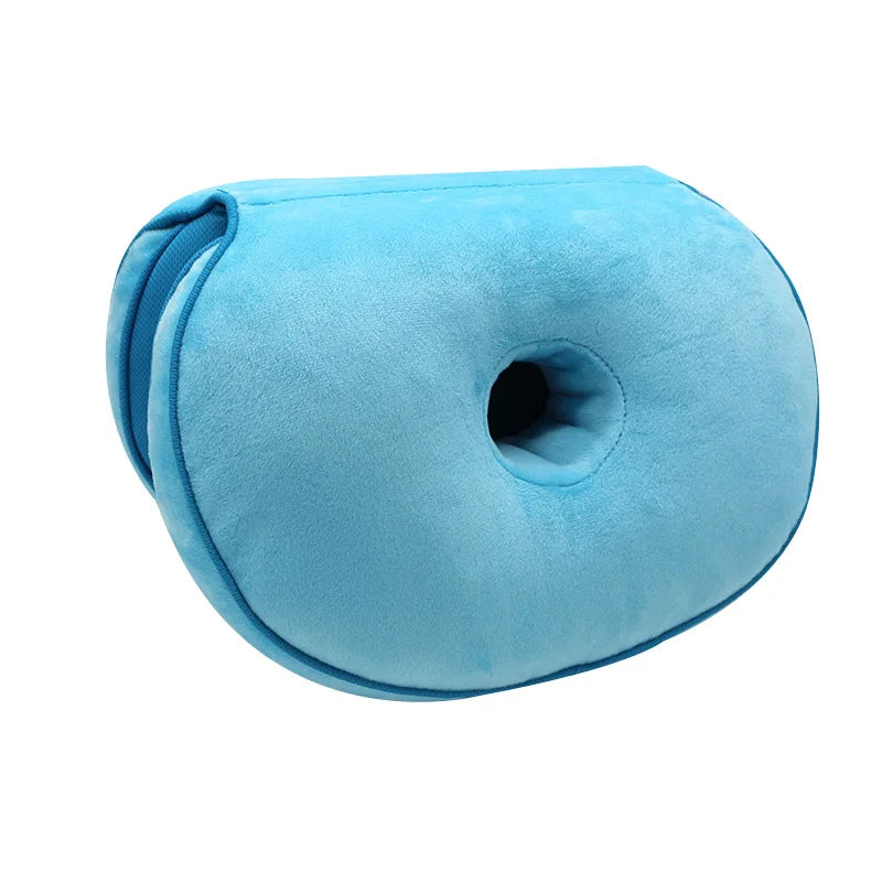 Multifunction Dual Comfort Orthopedic Cushion Pelvis Pillow Memory Foam Hip Lift Hips Up Seat Cushion for Pressure Relief