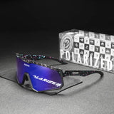 KDEAM High-End Sports Sunglasses Polarized Men's Cycling Glasses Dismountable TR90 Frame And Nose Pads Easy To Exchange