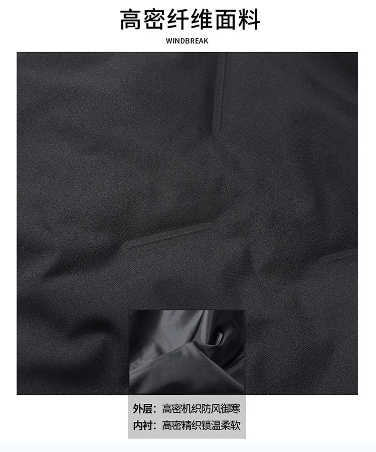 Men's Quilted Stand-Collar Zip Jacket | Warm & Relaxed Fit