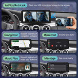 Mercedes Benz W205 GLC CarPlay & Android Auto Screen