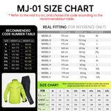 Motor Air Motorcycle Raincoat – 2-Piece Riding Suit