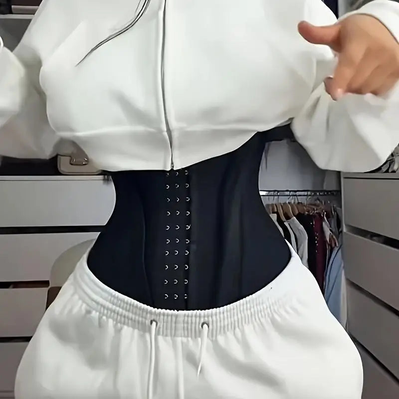 Women’s USA-Made Waist Trainer Belt - Zipper & Hook Slimming Shapewear