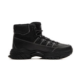 Li-Ning Unisex LN CONQUEROR LITE Lifestyle Shoes Fleece Winter Warm Mid-Top Casual Shoes LiNing Reflective Sneakers AGCV393