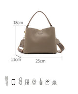 100% Genuine Leather Women's Crossbody Bag 2025 Summer Female Shoulder Bag Luxury Design Handbag phone makeup Bag Commuter